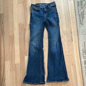 American Eagle Low Rise Flare Jeans